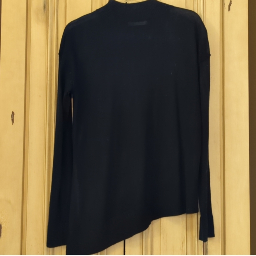 n: Philanthropy Asymmetrical Mock Sweater